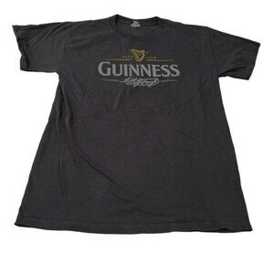 Delta Pro Weight Mens T-Shirt Black Size Medium Cotton Pullover Short Sleeve